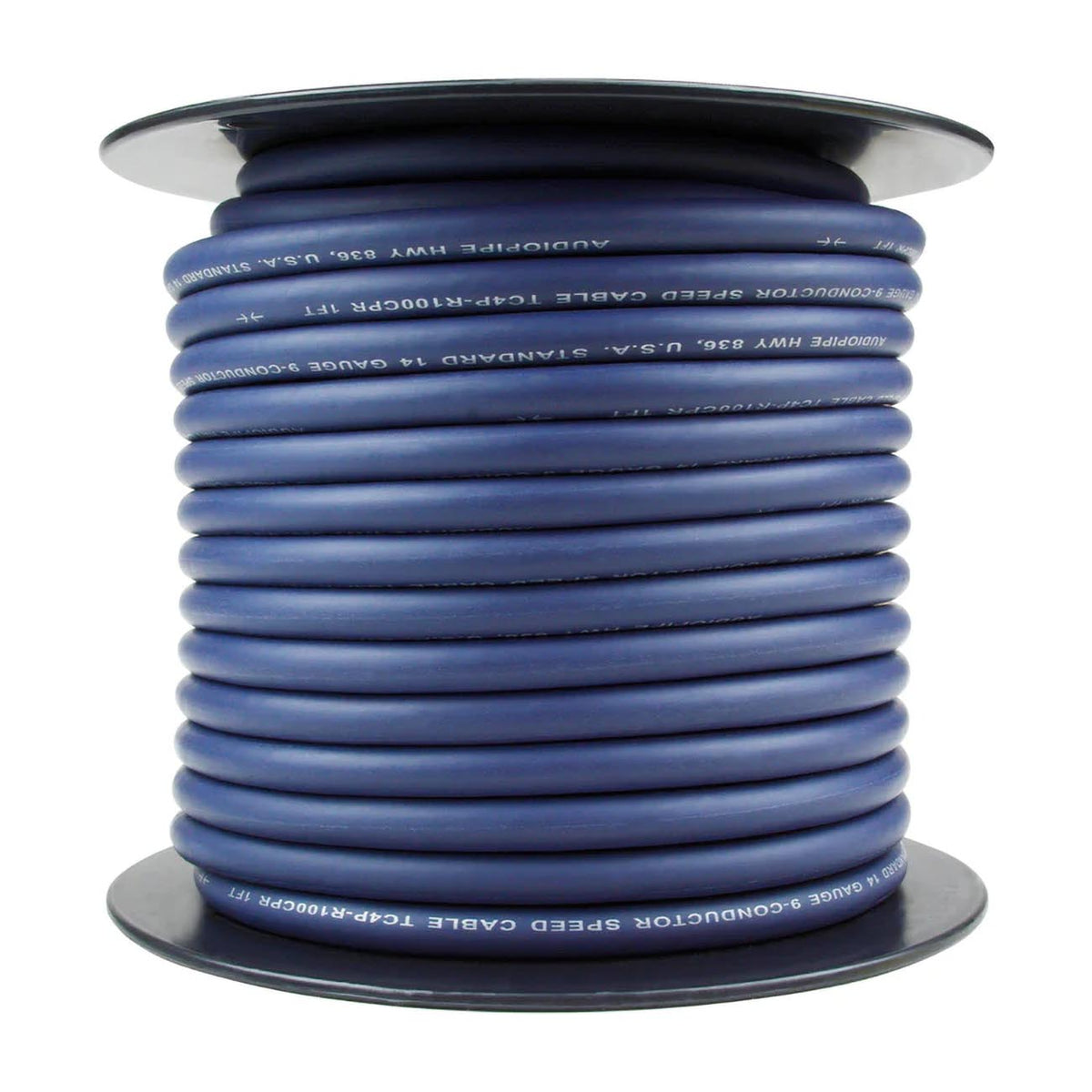 Audiopipe 100% Copper 9-Conductor Speed Cable – 100 Ft