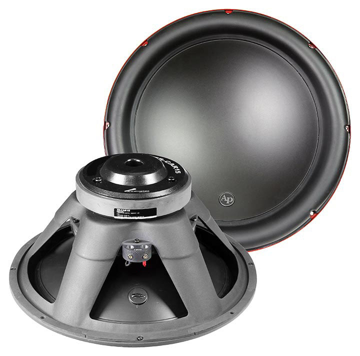 15″ Woofer, 500W RMS/1000W Max, Single 4 Ohm