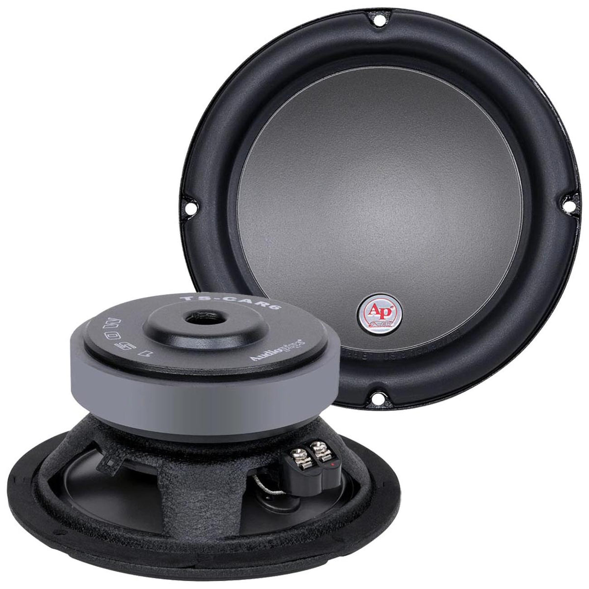 6″ Woofer, 75W RMS/150W Max, Single 4 Ohm