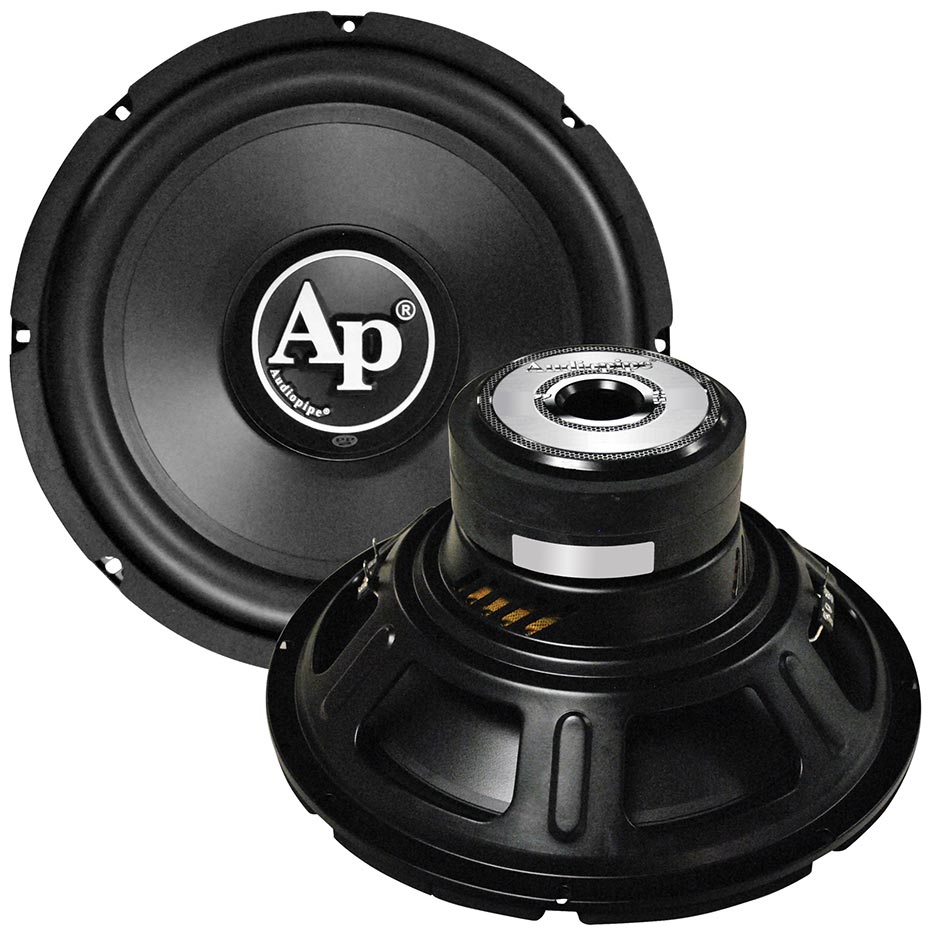 10″ Woofer, 250W RMS/800W Max, Dual 4 Ohm