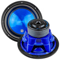 12″ Woofer Eye Candy Blue Aluminum Cone 800W RMS/1600W Max, Dual 4 Ohm