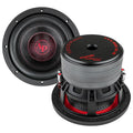 8″ Quad Stack Woofer, 500W RMS/1000W Max, Dual 4 Ohm