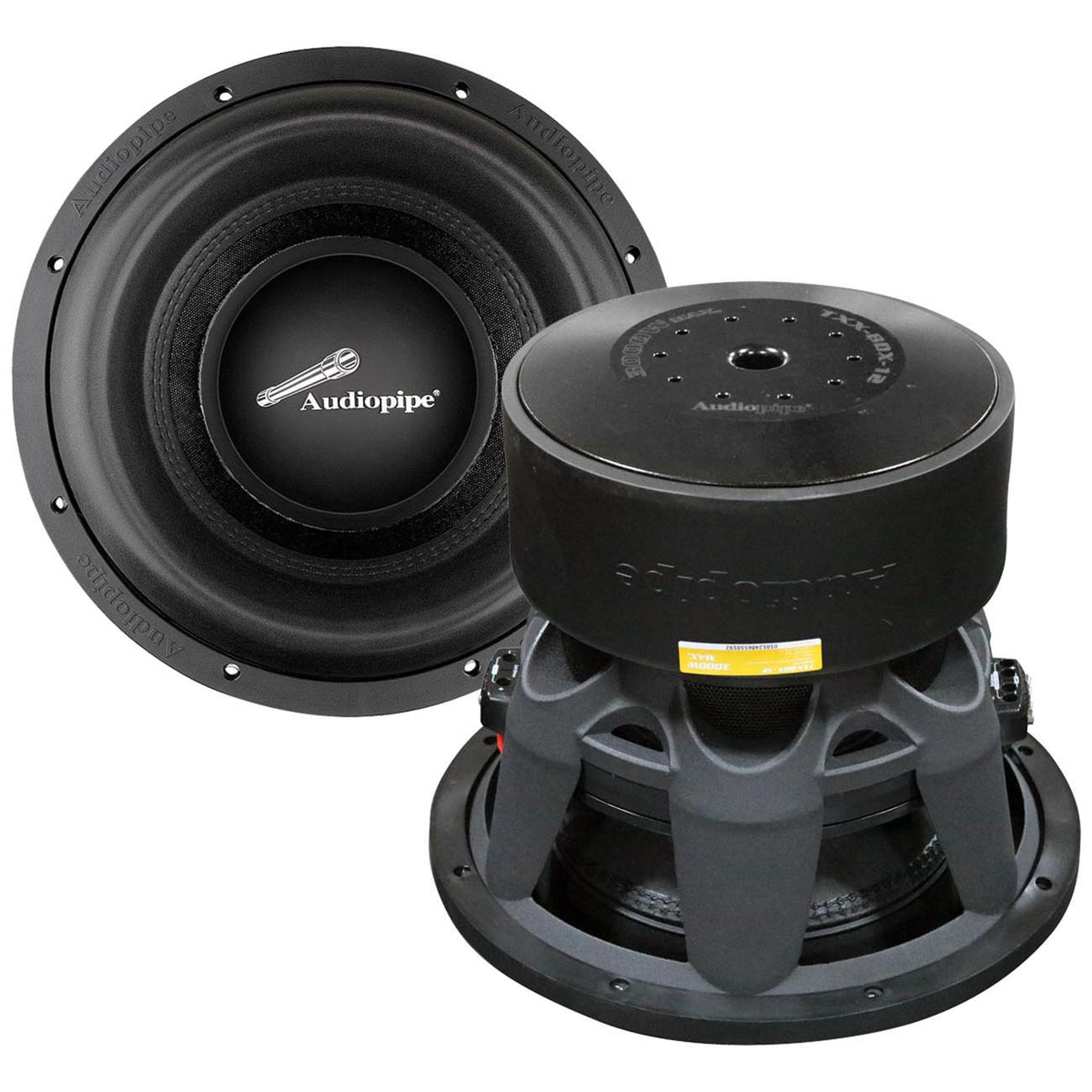 12″ Competition Woofer 1500W RMS/3000W Max, Dual 2 Ohm