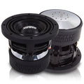 6.5″ Woofer, 500W RMS/1000W MAX, Dual 4 Ohm