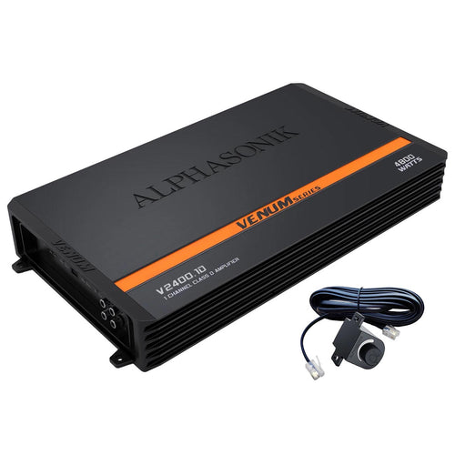 Alphasonik Venum Series Monoblock Amplifier, 4800W Max