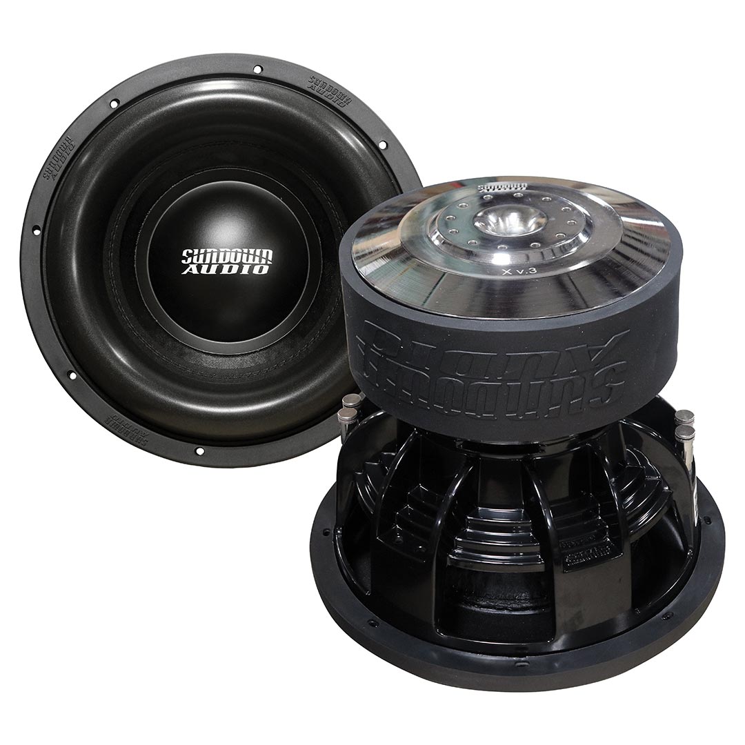12″ Woofer, 2500W RMS/5000W MAX, Dual 2 Ohm