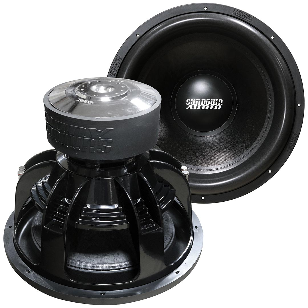 18″ Woofer, 2500W RMS/5000W MAX, Dual 2 Ohm