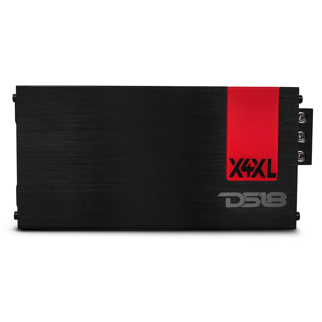 DS18 4 Channel Ultra Compact Amplifier, 720W RMS/1800W Max