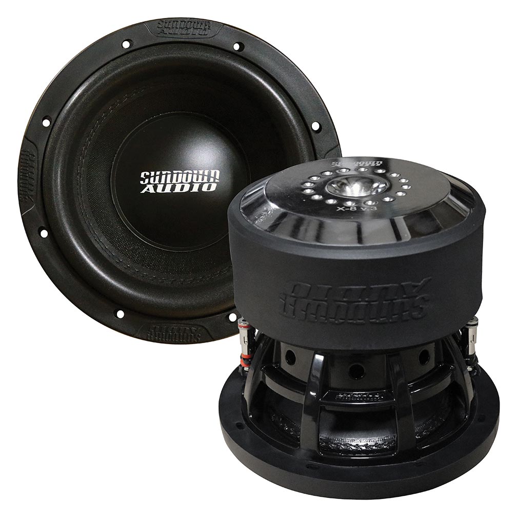 8″ Woofer, 800W RMS, Dual 2 Ohm