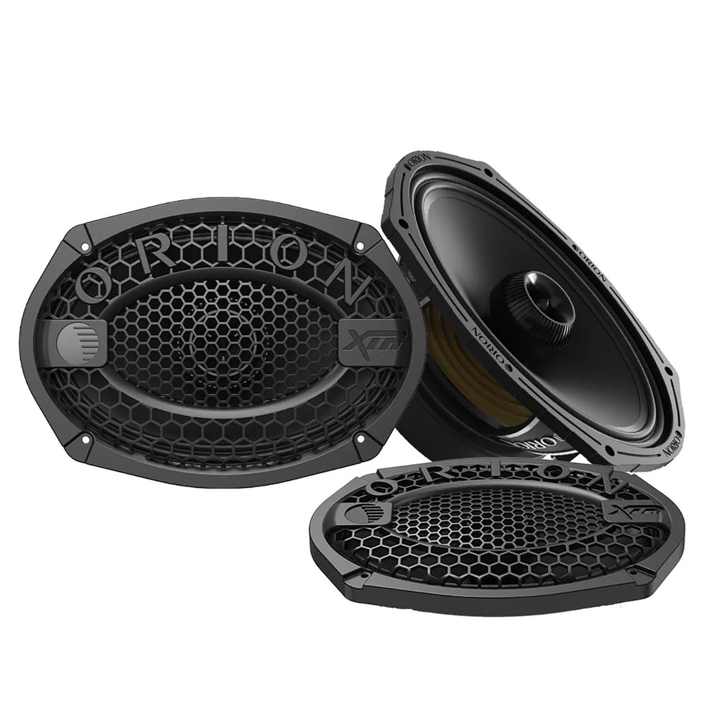 Orion XTR 6×9" 2-Way Midrange Water-Resistant Speakers, 400W RMS/1600W Max, 4 Ohm (Sold In Pairs)