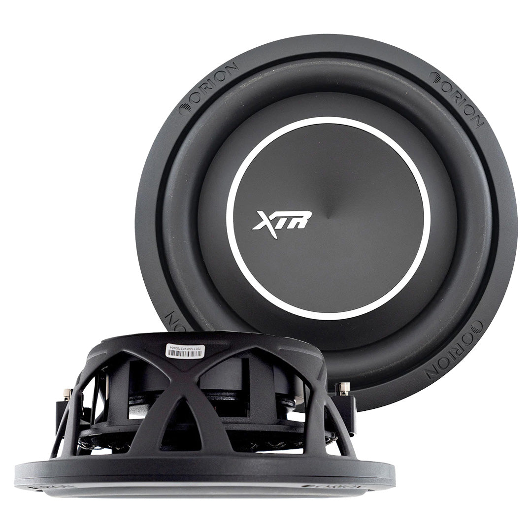 XTR Series Shallow Mount 10″, 400W RMS/1600W Max, Dual 2 Ohm