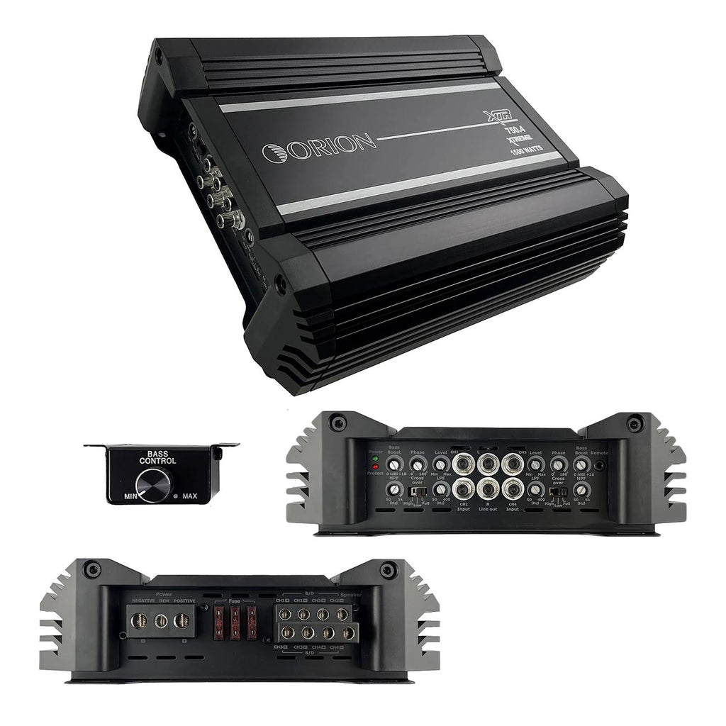 Orion XTR Series 4 Channel Amplifier, 750W RMS