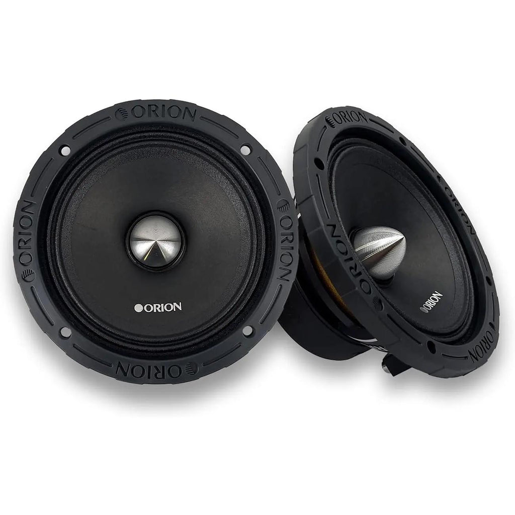 Orion XTR 6.5" Bullet Midrange Speakers, 350W RMS / 1400W Max (Pair)