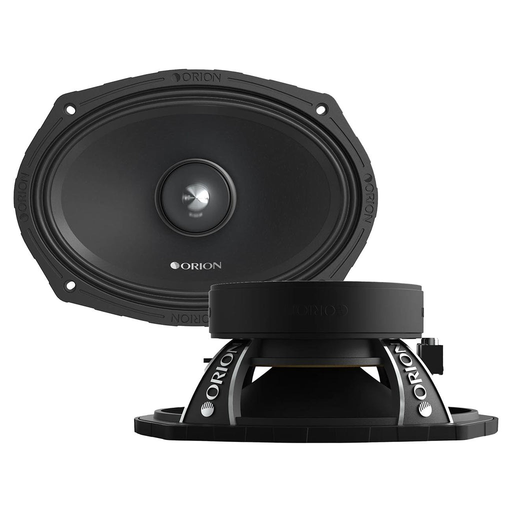 Orion XTR 6×9" 400W RMS/1600W Max Bullet Midrange Speakers, 4 Ohm (Sold In Pairs)