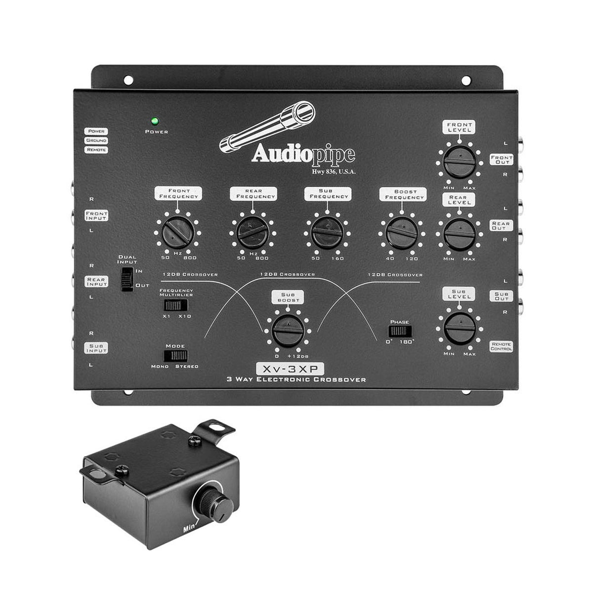 Audiopipe Variable 3-Way Crossover
