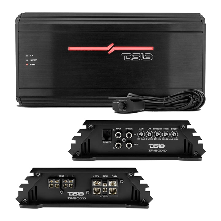 DS18 Monoblock Amplifier, 1500W RMS/4500W MAX