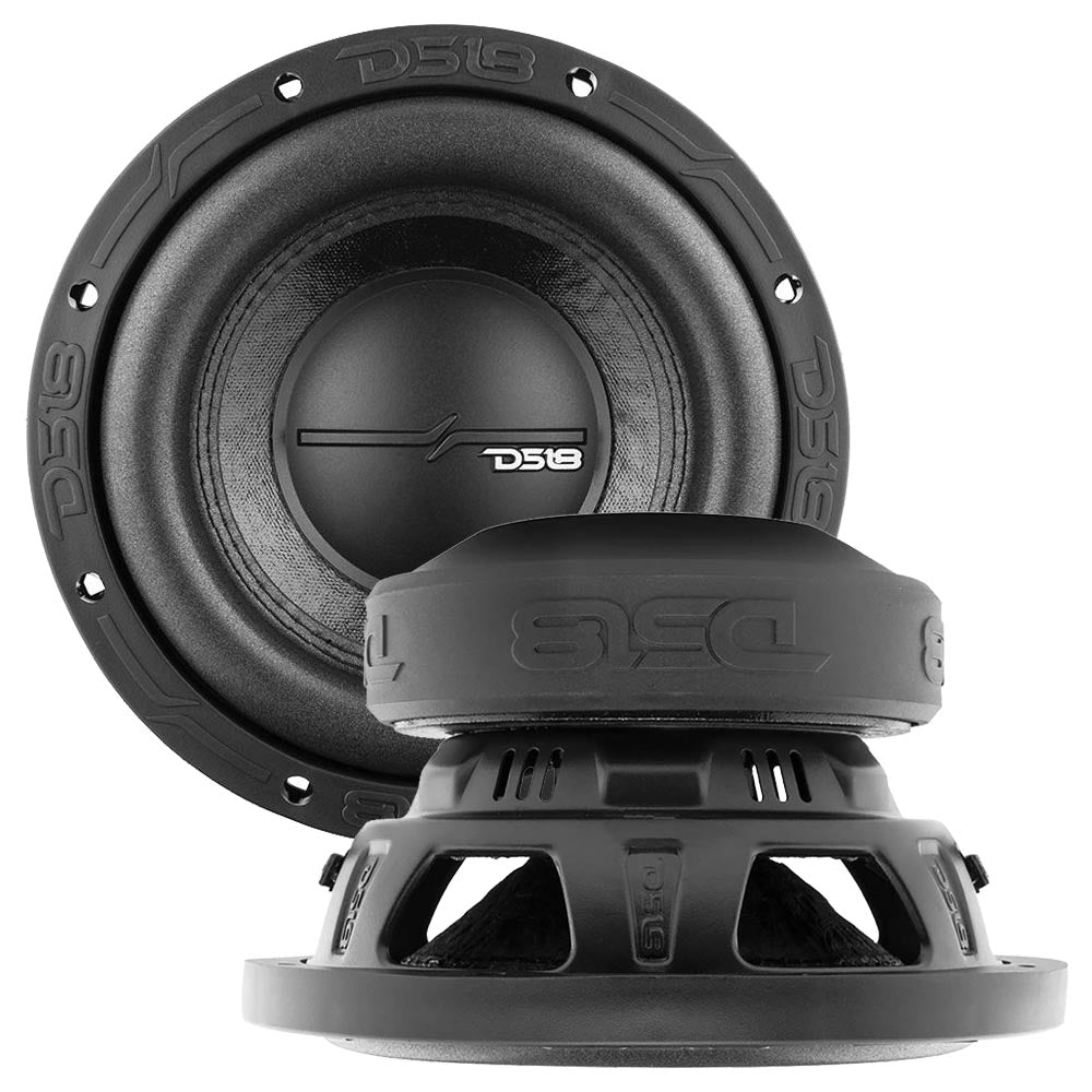 8″ Woofer, 450W RMS/900W Max, Dual 4 Ohm