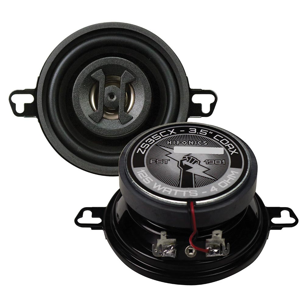 Hifonics 3.5" 2-Way Coaxial Speakers