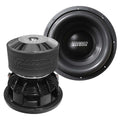 12″ Woofer, 3250W RMS/6500W MAX, Dual 1 Ohm