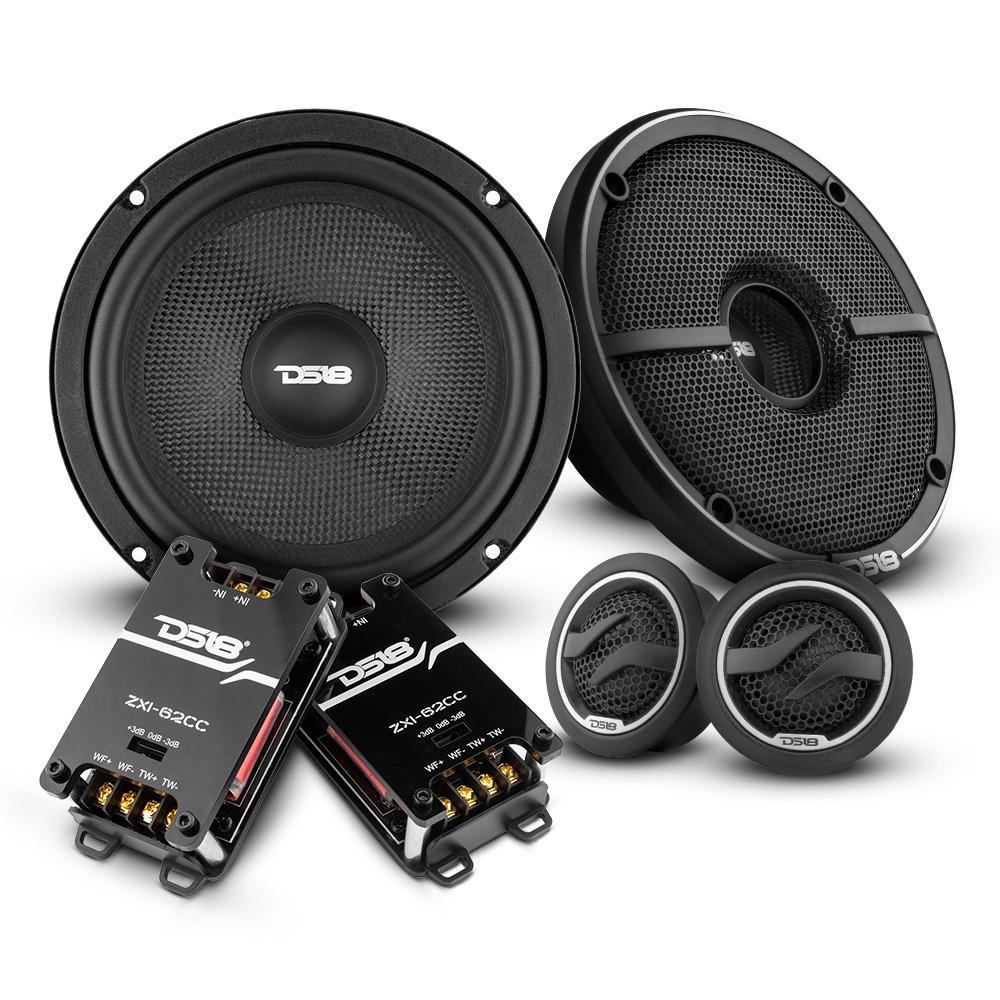 DS18 6.5" 2-Way Component Speaker System, 240W Max