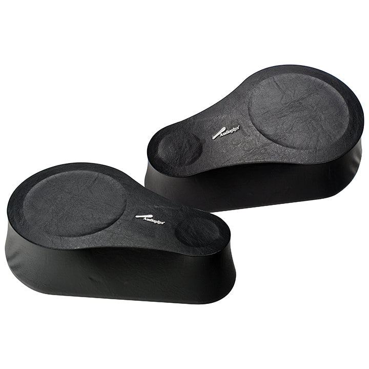 Audiopipe Single 6" + Tweeter Speaker Pod with Black Vinyl Cover (Pair)
