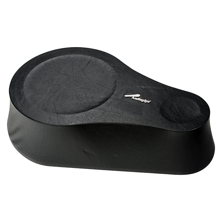 Audiopipe Single 8" + Tweeter Speaker Pod with Black Vinyl Cover (Pair)