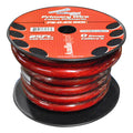 Audiopipe Power Cable 0-Gauge 25 Foot Spool – Red